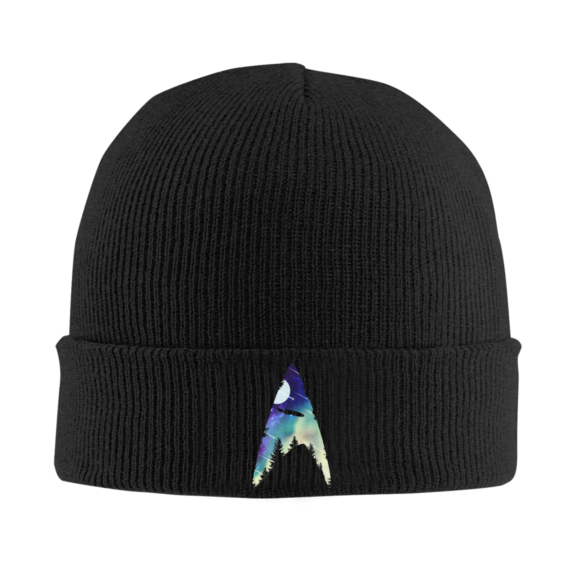 Stars Treks Starfleet Galactic Insignia Knitted Hat Skullies Beanies Ski The Next Generation Cap Unisex Acrylic Hip Hop Bonnet