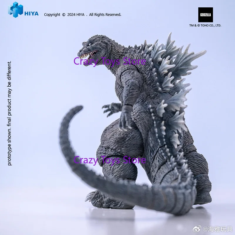Auf Lager 18CM HIYA 7-Zoll-Actionfigur Exquisite Basic Series Godzilla Mothra King Ghidorah Giant Monster Full Attack Geschenk