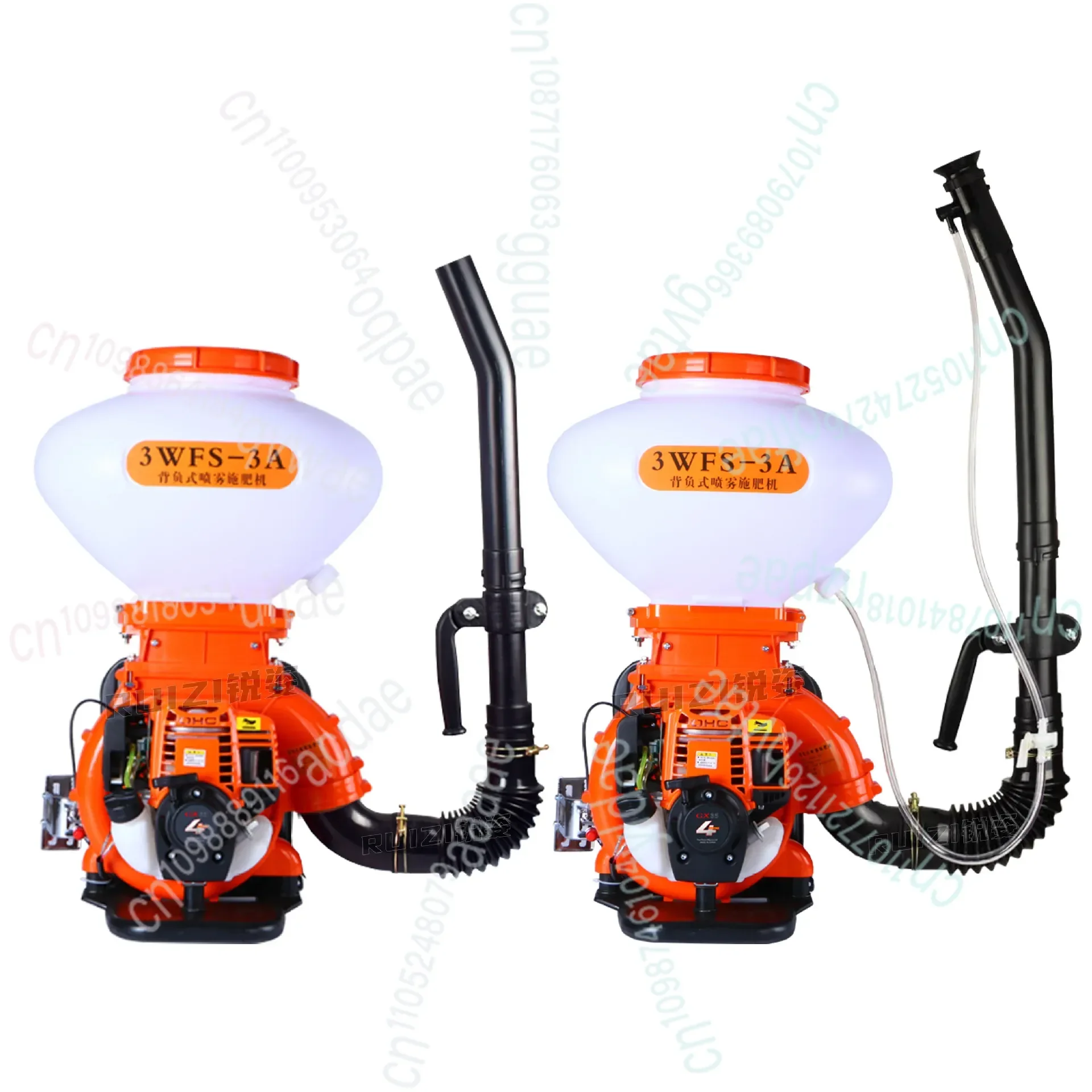 

Четырехтактный распылитель порошка, машина для внесения удобрений, рюкзак, распылительный туман высокой мощности под давлением