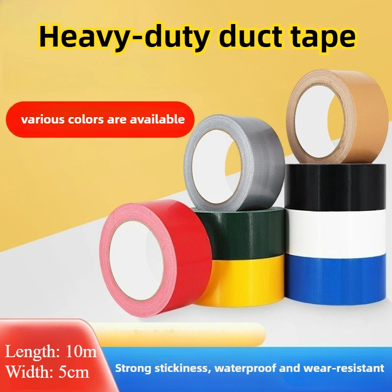 3PCS Rainbow Colored Fabric Tape No Residue,Waterproof,Great for Packaging, Arts Color-Coding and DIY Projects