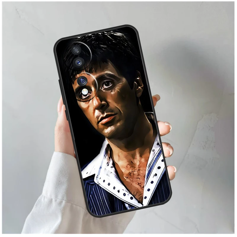 Al Pacino Scarface For Huawei P20 P30 P40 P50 P60 Pro P Smart Z Nova 5T Honor 70 50 X8 X9 a Magic 5 Lite Case