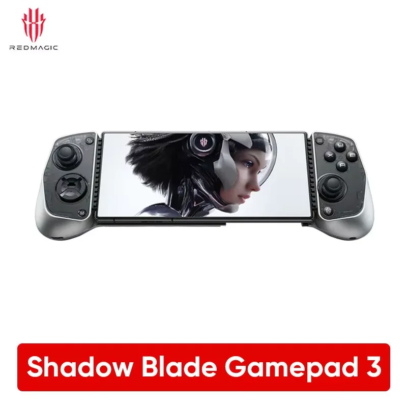Nubia REDMAGIC Shadow Blade Handle 3 Smartphone Tablet Gamecontroller HD Vibratie Hall Effect Joystick Trigger Draadloze Stretch