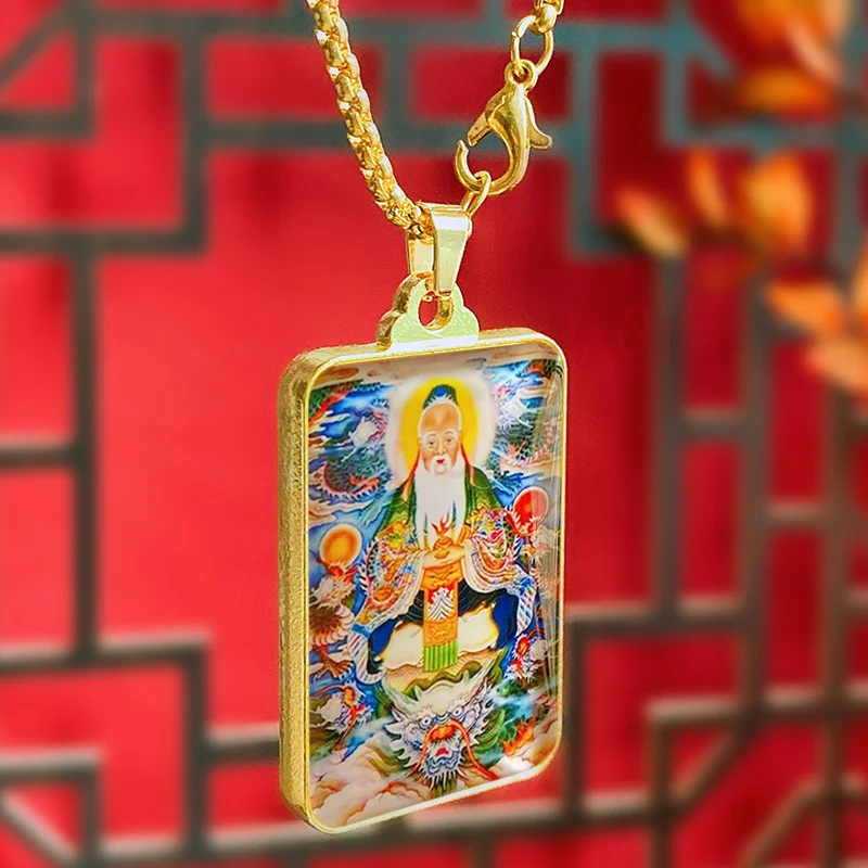 Hongjun ancestor pendant,  Taoist male and female necklaces, amulets, mascots