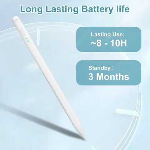 Rechargeable Stylus for Xiaomi Redmi Pad2 Pad 2 SE 8.7 7S 6S 7 6 5 Pro 11"10.61" Active Stylus Pen no need Bluetooth Connection