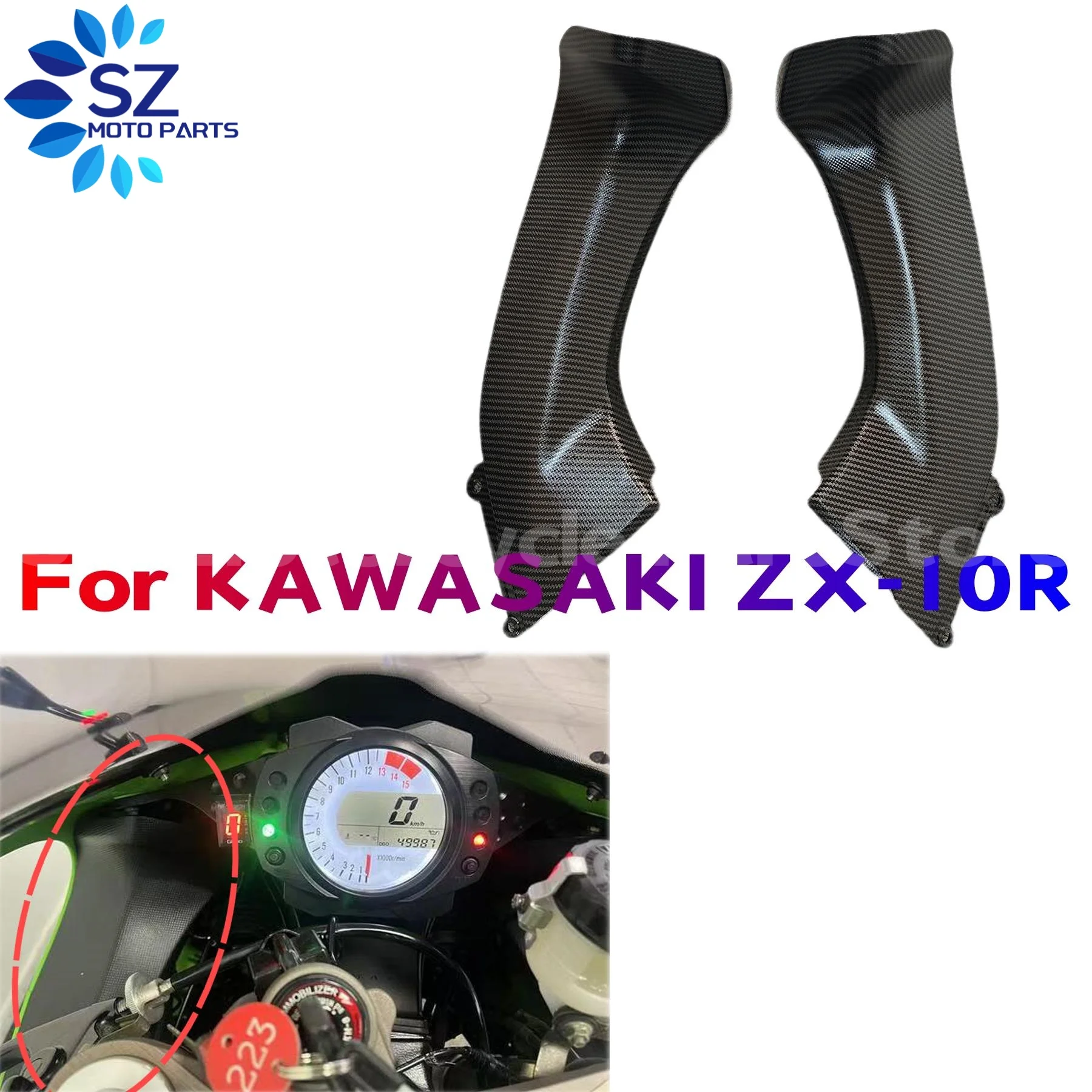 

Motorcycle Fairings Kit for Kawasaki Ninja ZX-10R ZX10R 2006 2007 ZX 10R 06 07 ABS Plastic Green Black Bodywork Set