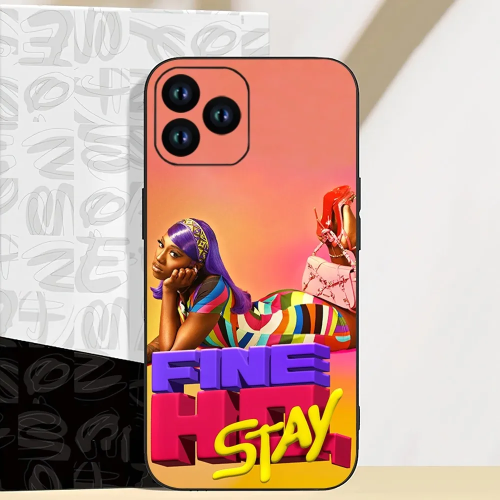 Rapper F-Flo Milli Fine Ho Stay Phone Case For iPhone 11 12 13 14 15 Mini Pro XS Max X S Plus XR Shell