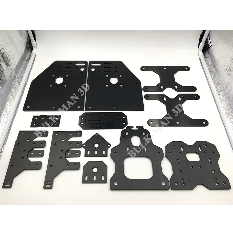 OX CNC Plate Set High Precise CNC Machining Plate Aluminum Gantry Plates for OX CNC Router CNC Engraver Woodworking Machine