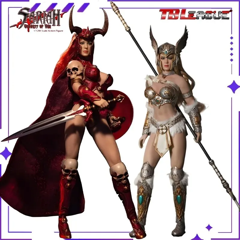 

TBLEAGUE Original Norwegian Valkyrie Silver Edition War Goddess Saria 1/12 Mobile Doll Handmade Model Play Model Gift for Boys