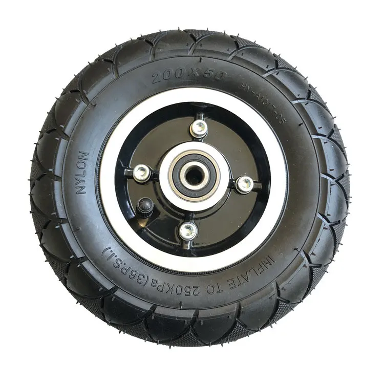 

Scooter Tire 200x50 Air Rubber Tire 8 Inch Pneumatic Tyres Wheel Rim Electric Scooter Wheel Chair Parts