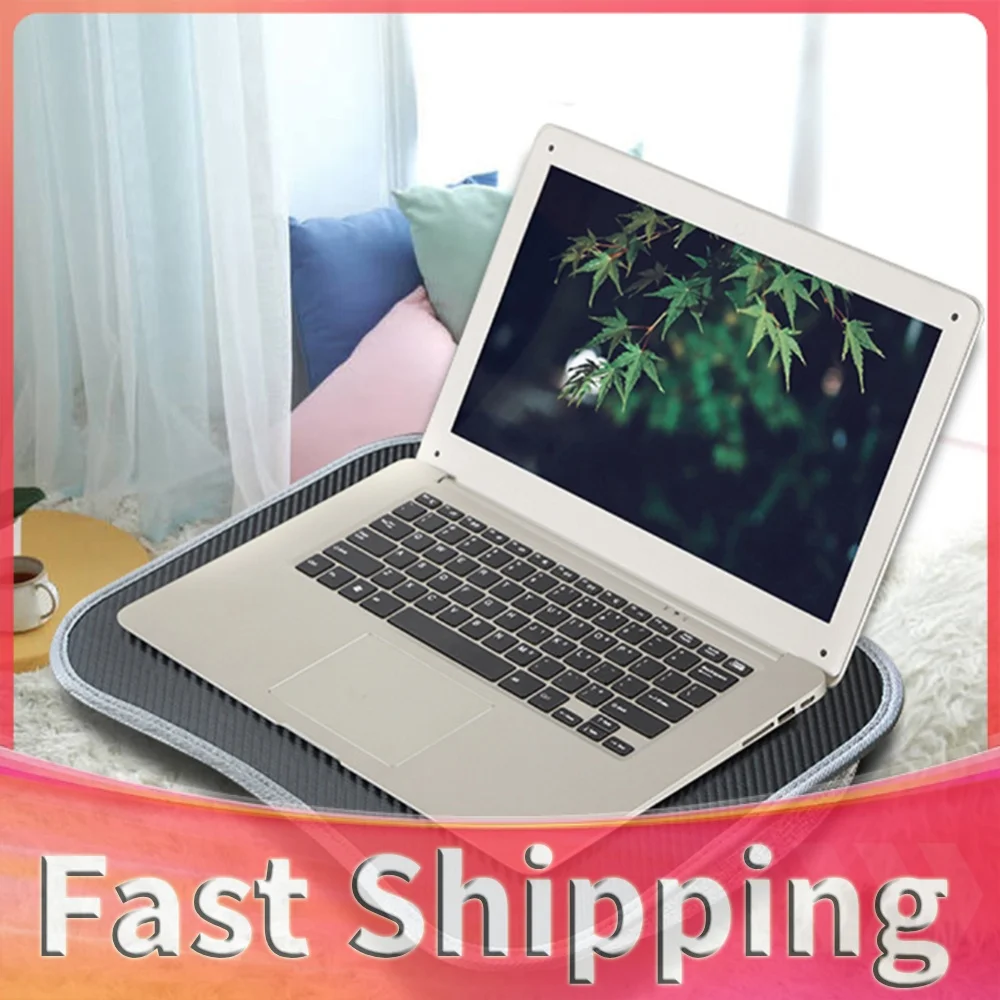 Laptop Lap Desk with Handle Multifunctional Laptop Desk Writing Padded Tray for 13-15Inch Laptops