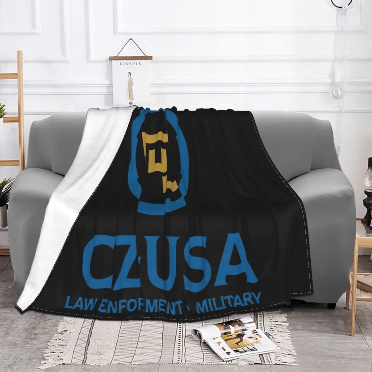 Cz Usa Pistol Shooting Competition Rifle Hunting Gun Black Size S To 5Xl Throw Blanket