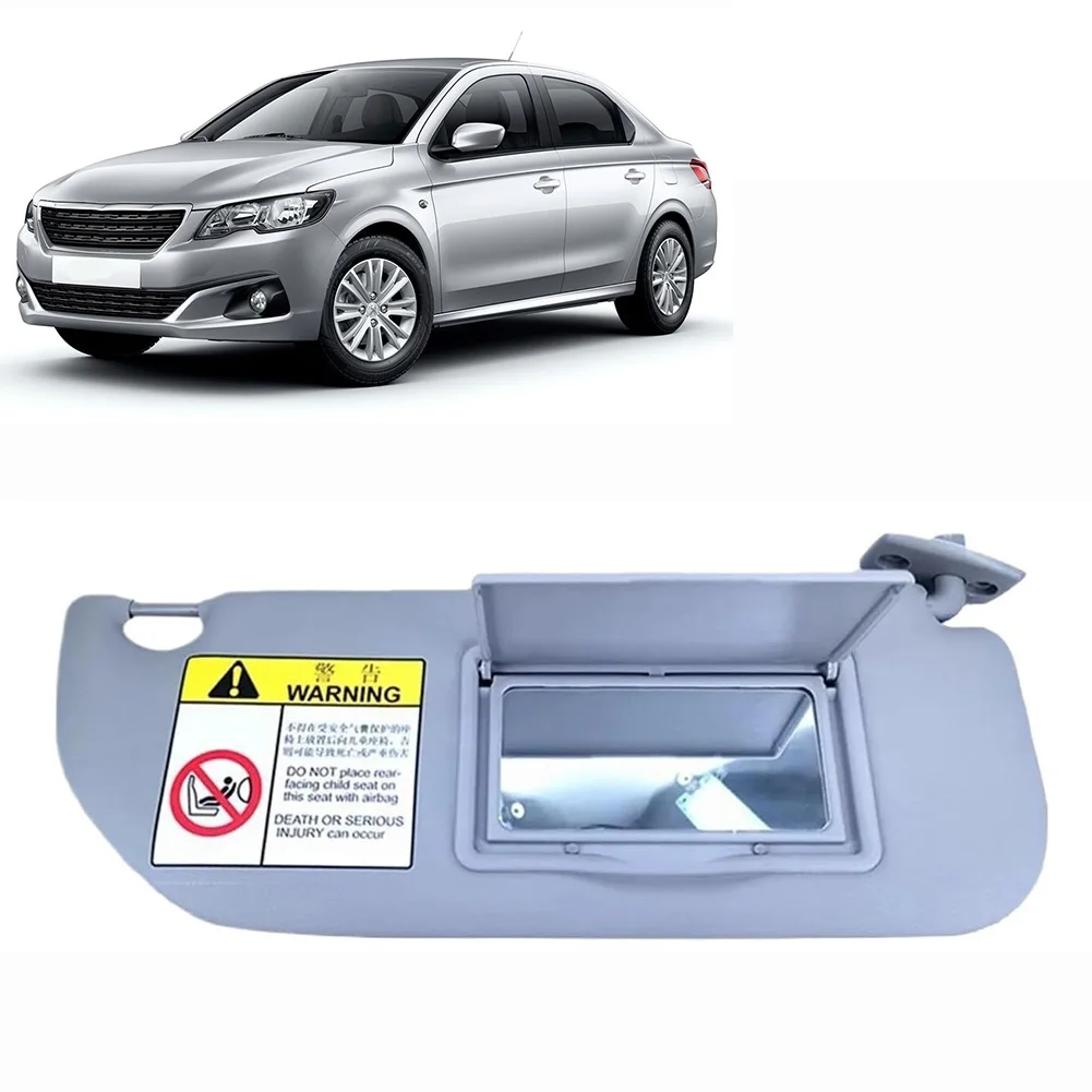 

Замена правого внутреннего солнцезащитного козырька в сборе для моделей автомобилей для 301 и C3, номер OEM 98038432DS, материал ABS