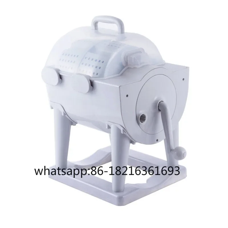 

No Electricity Hand Operated Hand Shaking Washer Manual Clothes Mini Portable Washing Hand Machine