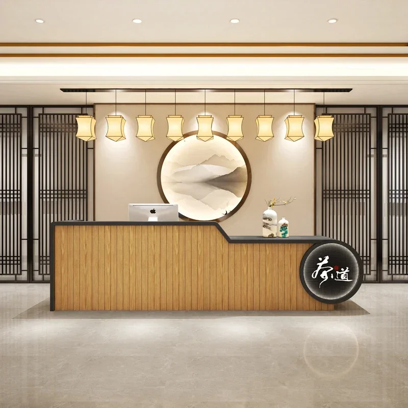 Organizers Office Reception Desk Podium Front Bar Modern Office Cash Counter Desk Pulpit White Unique Mostrador Unique Furniture