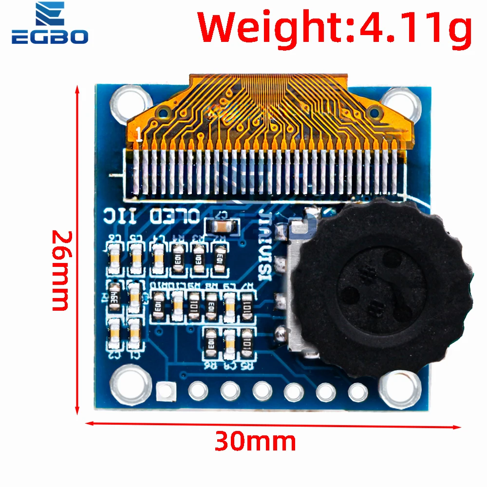 Módulo combinado SSD1315 con pantalla OLED de 0,96 pulgadas con codificador rotatorio y interruptor de dial de tres posiciones para Arduino