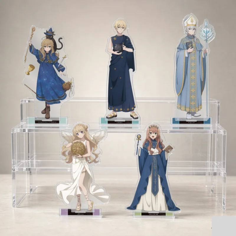 15CM Silent Witch‌ ‌Anime Figure Monica Everett Isabelle Norton Lana Colette Mary Harvey Acrylic Stand Cos Keychain Toys Gifts