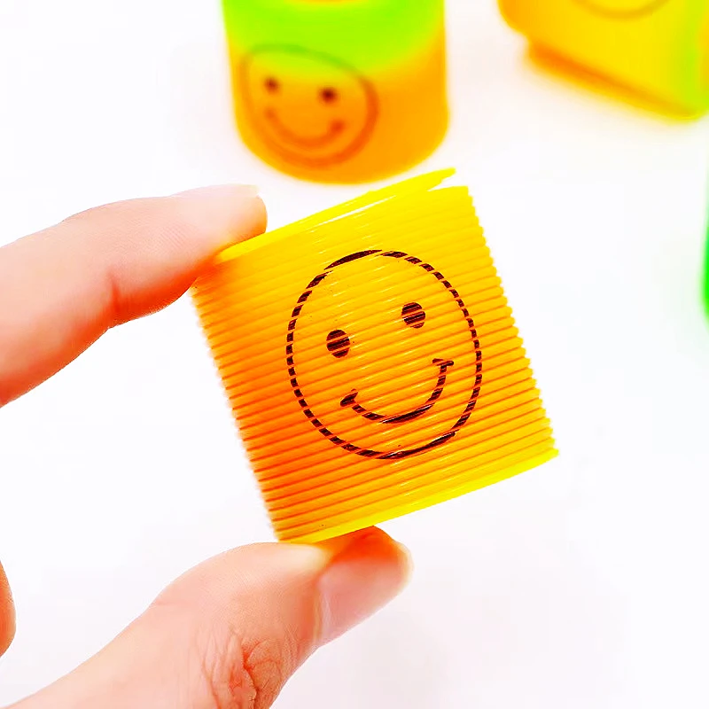 36PCS 3.5CM Rainbow Magic Spring for Kids Birthday Party Toy Gift Pinata Filler Easter Halloween Christmas Carnival Party Favors
