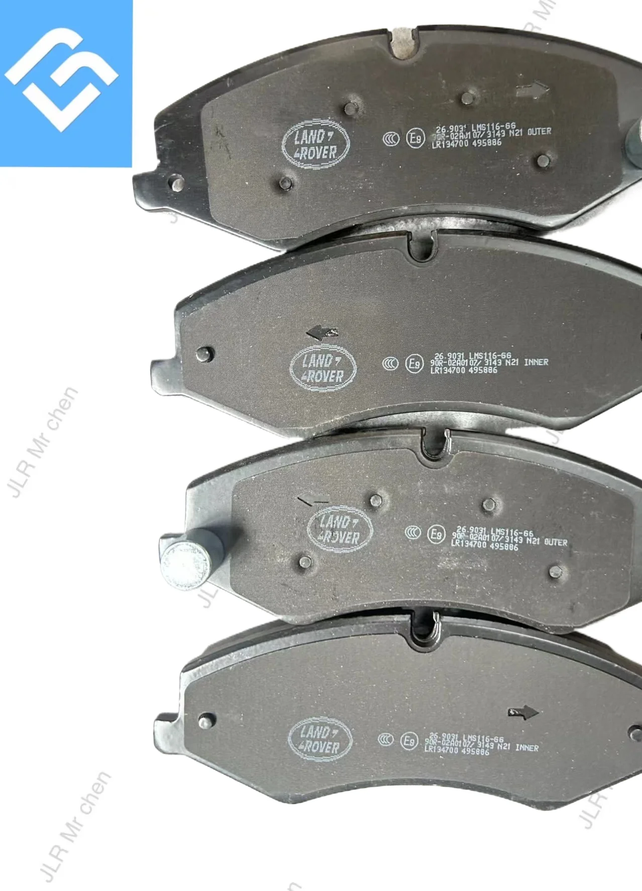 LR134700 Hot Land Rover auto parts brake pads LR4 brake pads LR134700