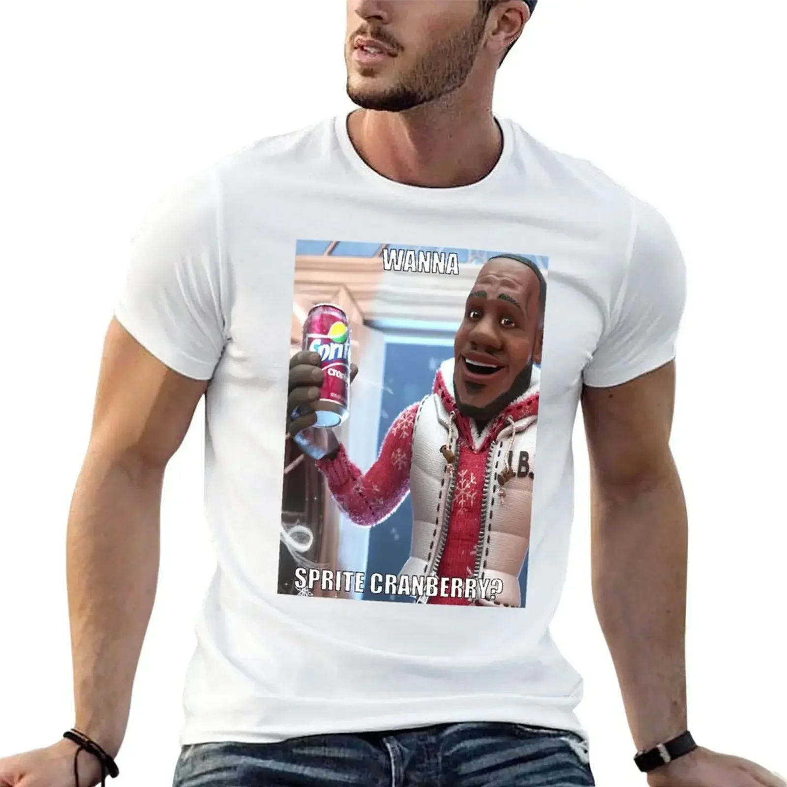 Sprite Cranberry - Wanna Sprite Cranberry T-Shirt designer shirts Blouse hippie clothes mens cotton t shirts