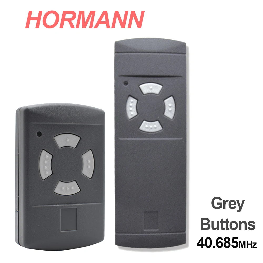 

4 Button 40,685 Mhz Duplicator HORMANN Remote Control Handheld Transmitter For HSM4 HSM2 HSE2 HSE4 HS2 HS4 40MHz Pilot