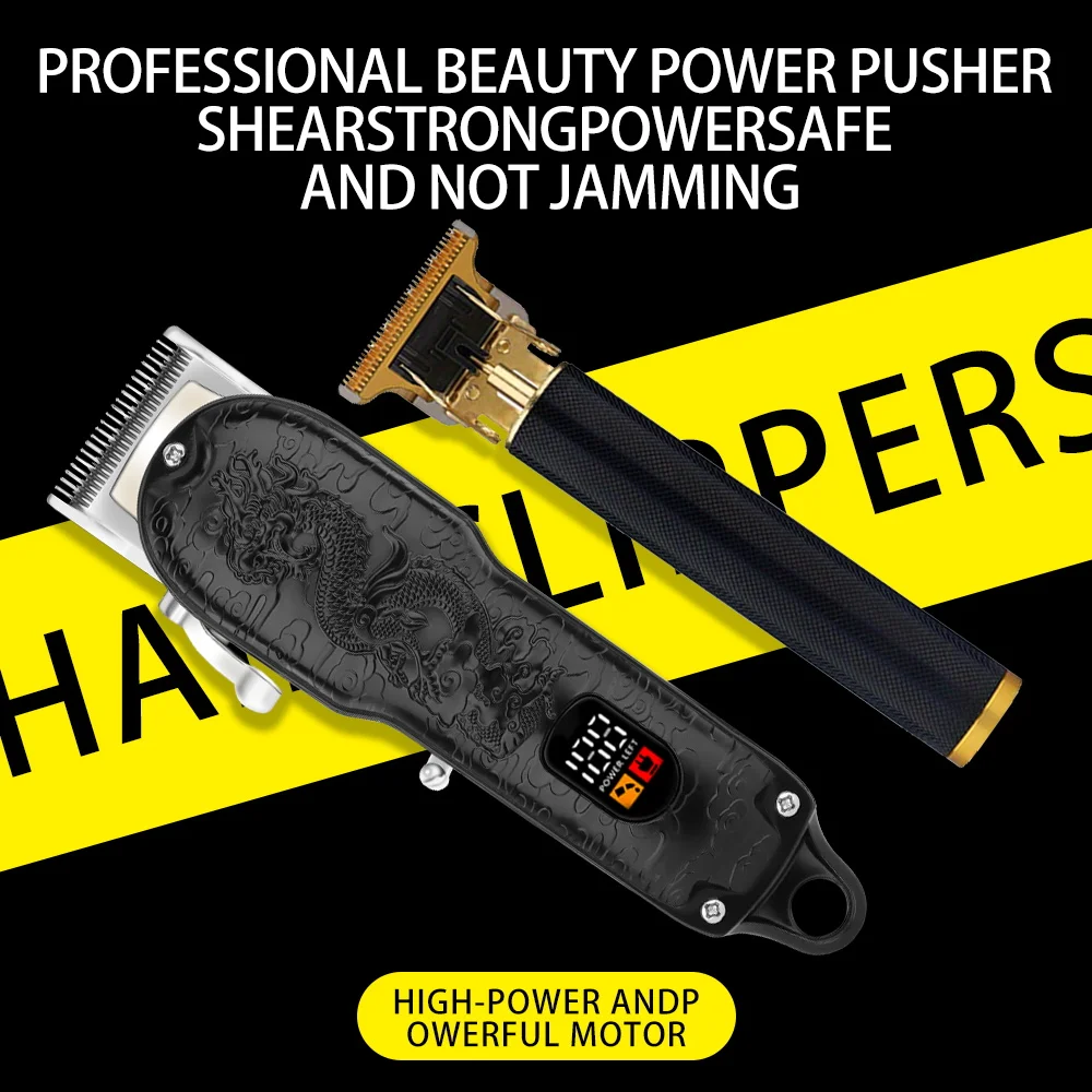 Professional hairdressing electric hair razor electric fader rechargeable hair clipper