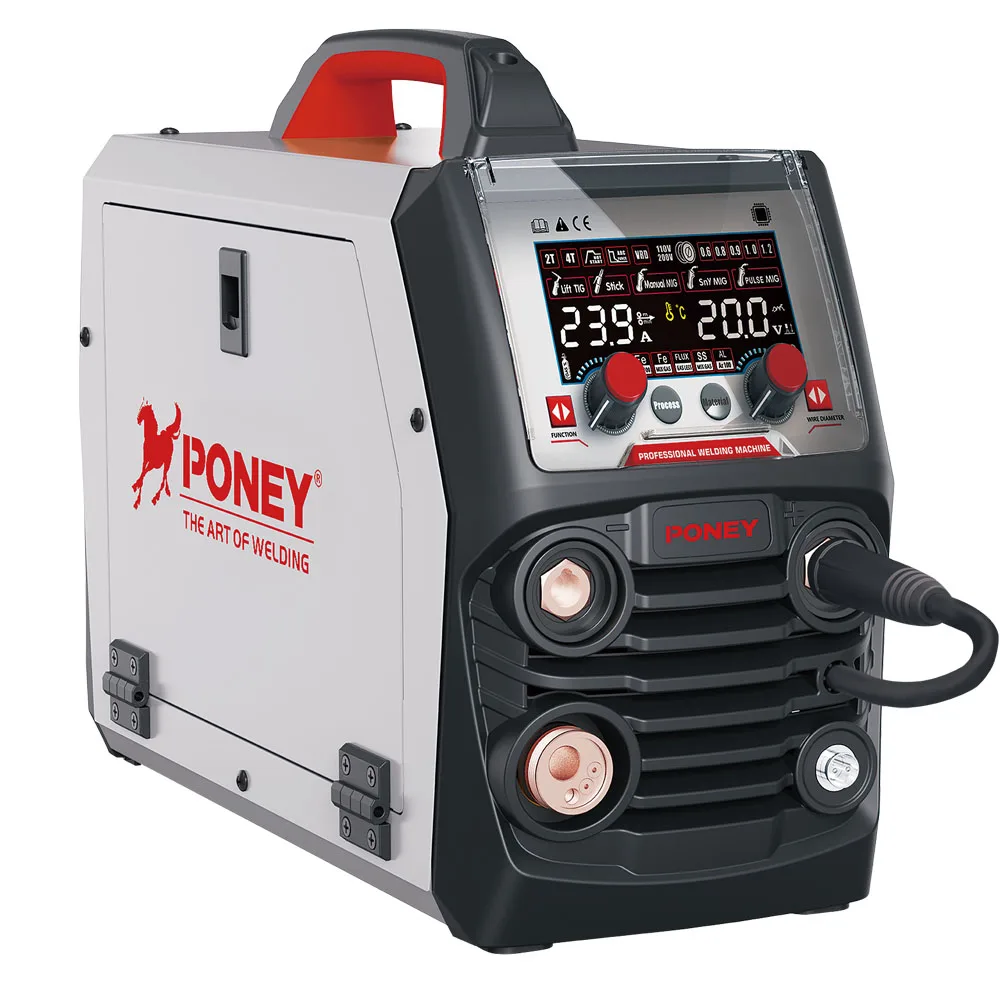 MIG 160 AM  Multi Arc Welder 5 in 1 Gas  and Gasless  Flux Core MMA/MIG/Lift TIG/Spot Welding  Machine
