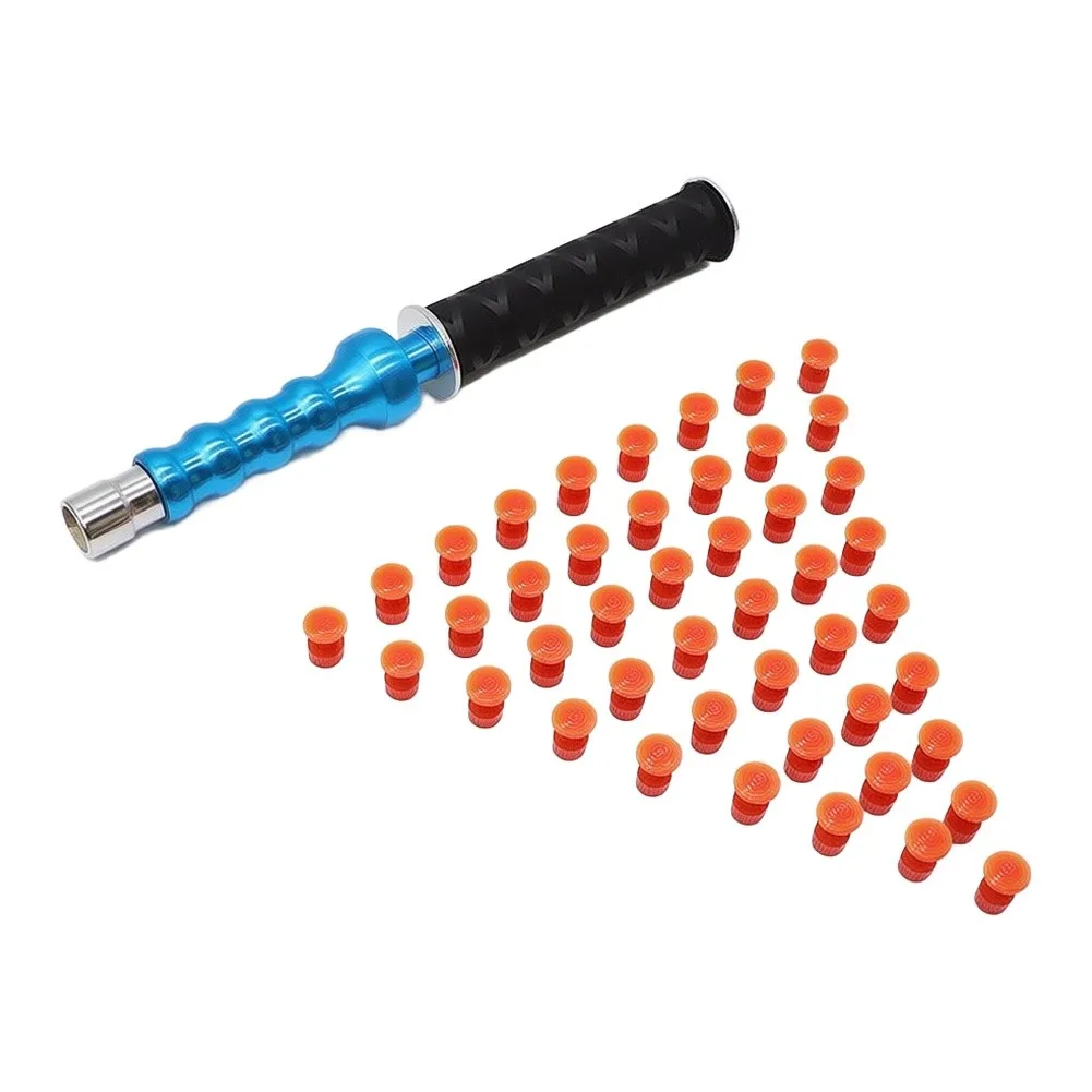 Automotive Slide Hammer Dent Puller for Hail Damage Repair on Doors Hoods Trunks and Without Disassembly Required