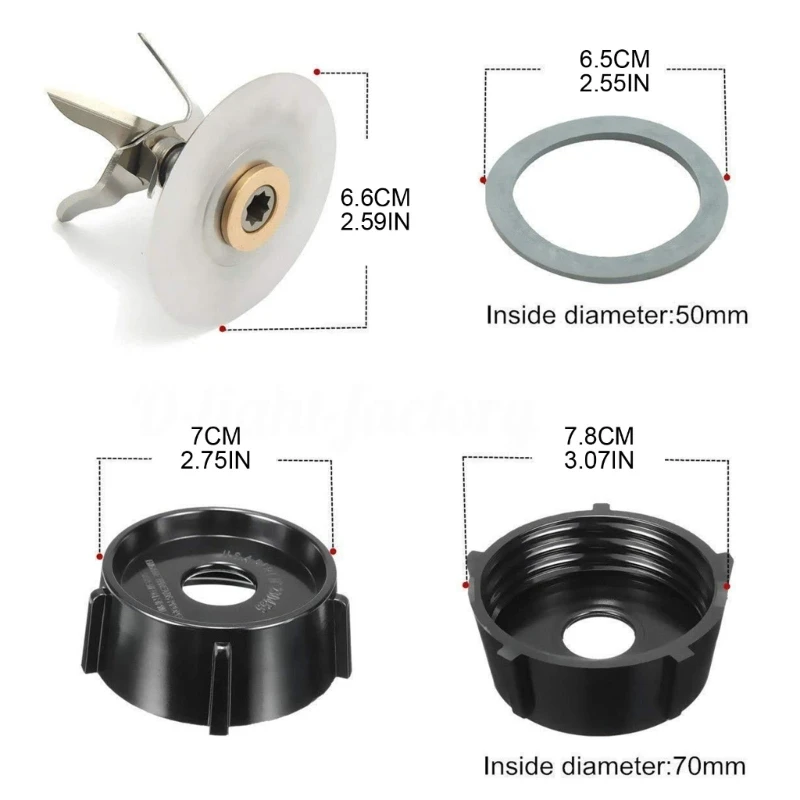 Đầu Máy Xay Sinh Tố Thay Thế Máy Xay Sinh Tố Lưỡi Dao Đầu Bếp Máy Xay Sinh Tố Tiếp Liệu Máy Xay Sinh Tố Thay Thế Một Phần Kim