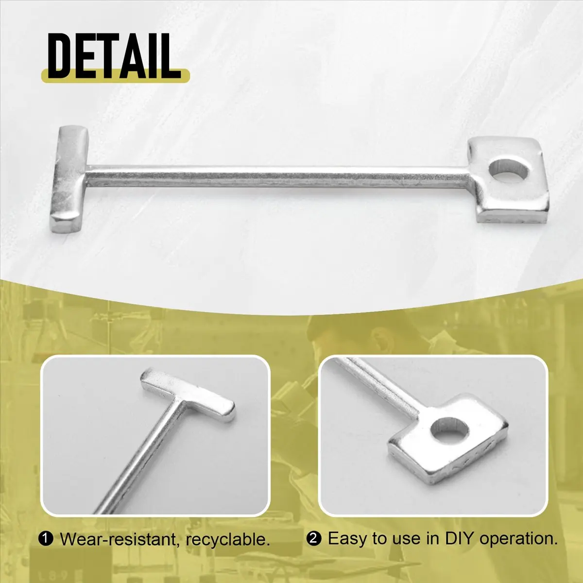 AA83 200Pcs Tile Leveling System for Tile Laying Reusable Steel Needles Flooring Replaceable Pin Tiling Construction Tools