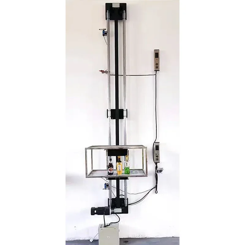 Simple, Compact Food Service Elevator for Restaurants Kitchen Tray-Style Hotel Food Service Elevator (Customized)