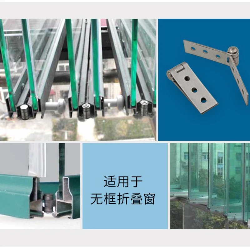 Stainless Steel Nothing Frame Hinge Fold Nothing Frame Balcony Window Hinge Nothing Frame Doors And Parts Resist Crack
