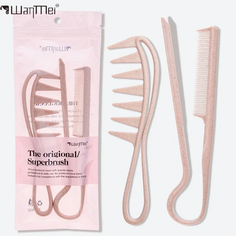 2pcs Fluffy Hairpin Curling Hair Roots Hair Clips  Anti Static Wet Dry Hair Curling Hair Fixed Salon Styling Tool Massage Combs