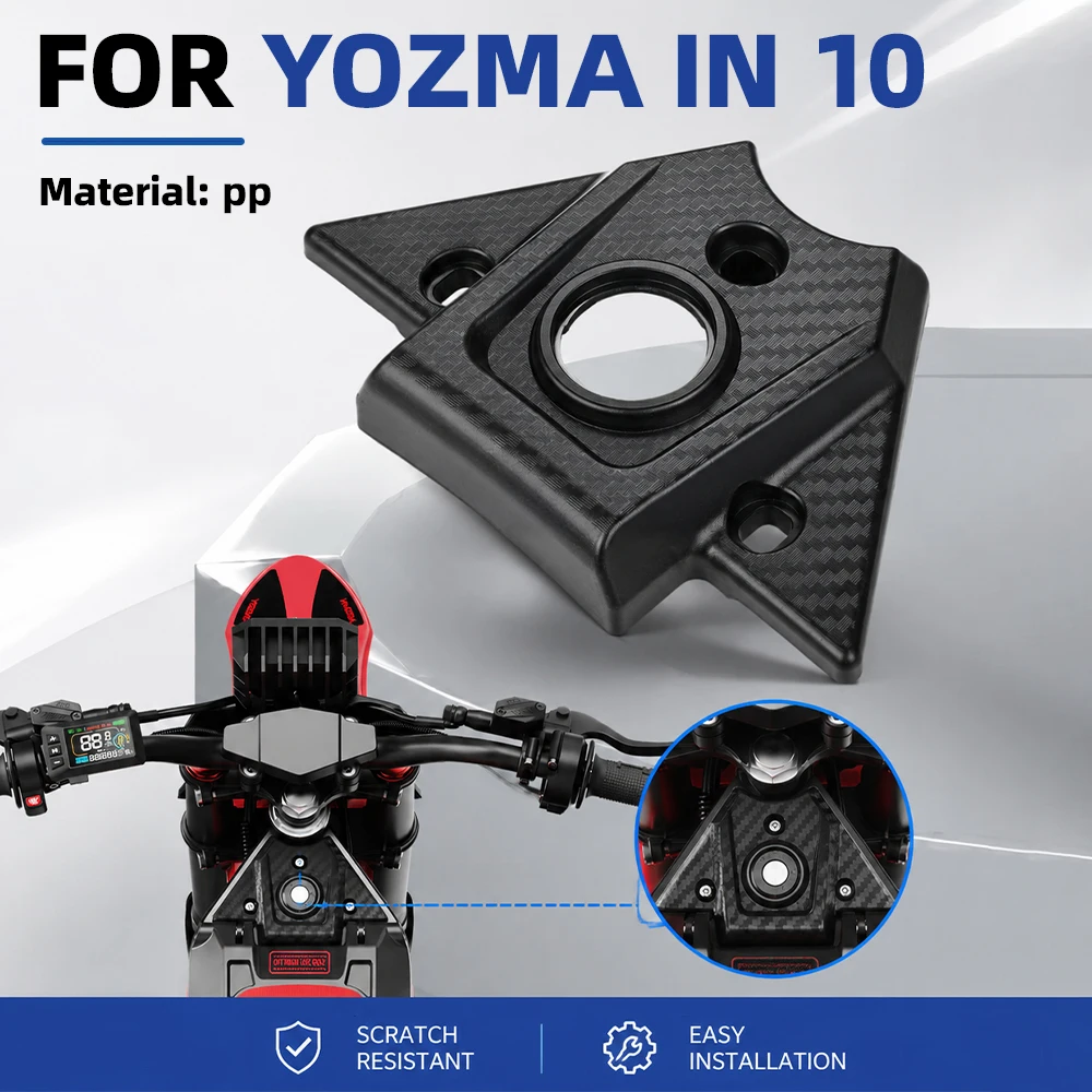 For Yozma IN10 Motorcycle Central Control Decorative Cover Protector Accessories Electric Dirt Bike Off-Road Ebike Parts Durable