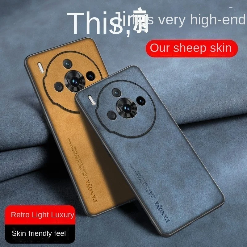 For nubia Z60S Pro z50 z60 ultra 2024 Case Magnetic Holder Shockproof Shell Sheep Skin Silicone Cover Case Funda Cases