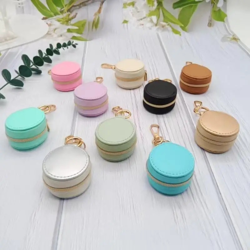 Gantungan Kunci Penyimpanan Perhiasan Multi Fungsi Dengan Tas Aksesori Perjalanan Lapisan Lembut