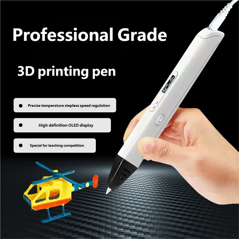 

Лидер продаж RP800A 3D-ручка Scribble Pen OLED-дисплей 3D-ручка для печати с нитью PLA для изготовления рождественских подарков