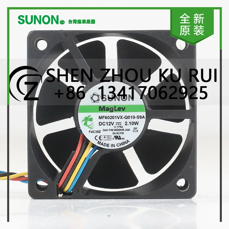 

Sunon 5 В 24 В 48 В постоянного тока 12 В 2,10 Вт AC EC 6020 60X60X20 мм 6 см магнитная подвеска тихий инвертор 4-проводной вентилятор охлаждения MF60201VX-Q010-S9A