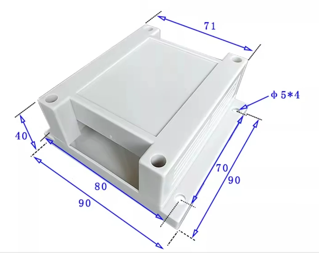 2/4 Kanal PT100 Temperaturerfassung Isolierung RS485 Platin Thermistor Mehrkanal Modbu Sendermodul Hochpräzise