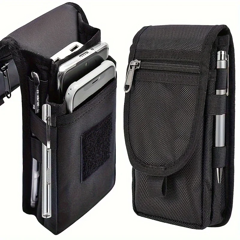

Mobile Phone Bag, Casual Waist Bag, Pen Insertion Bag, 6.3 Inch Flip Top, Mobile Phone Waist Hanging Bag, Waist Bag, Mobile Phon