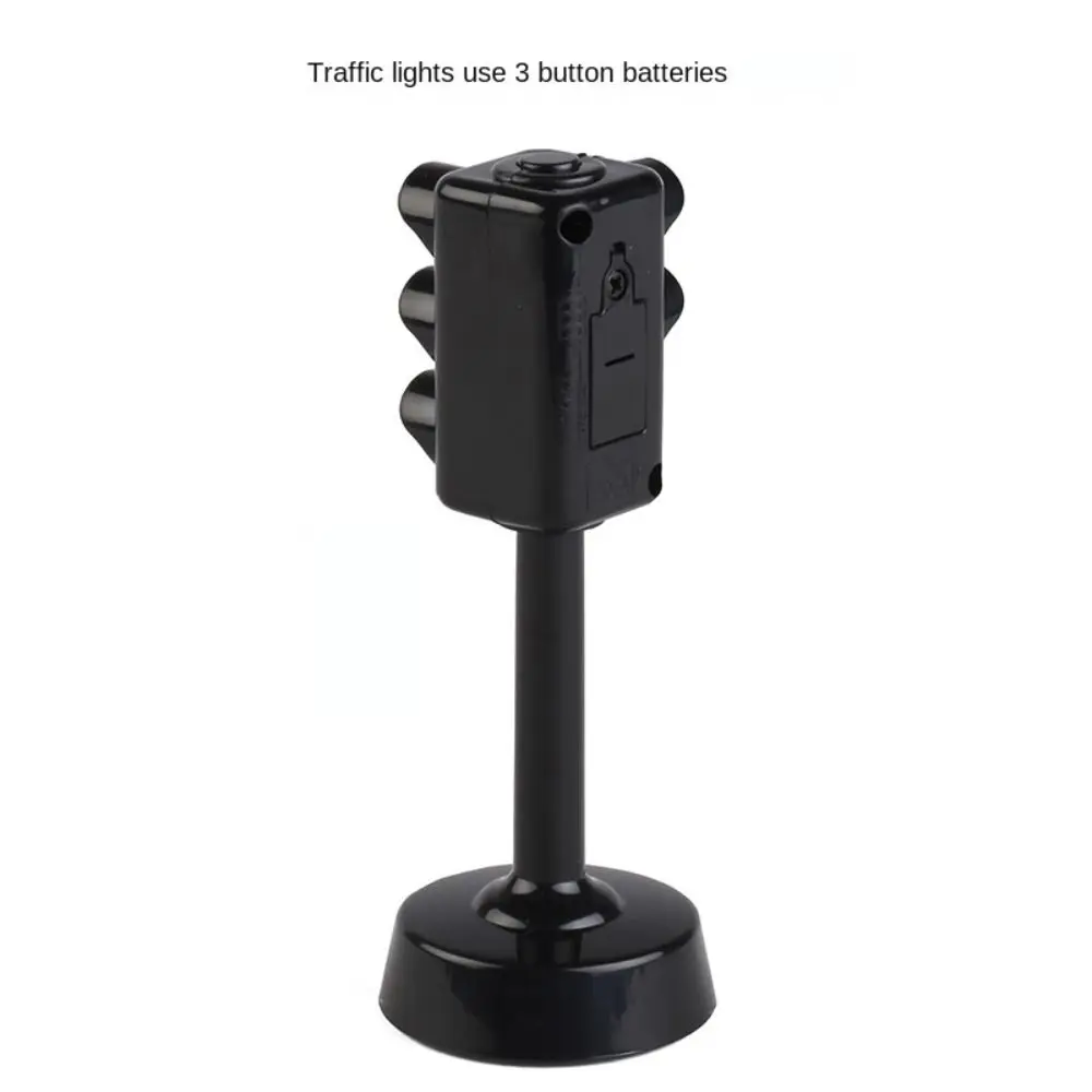 Plastic Traffic Light Model LED Acousto Optic System Model Road Light Signal Model Mini Traffic Light Early Childhood