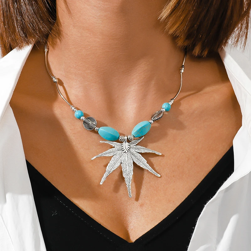Ethnische Statement-Choker-Halskette für Frauen und Mädchen, Party- und Festival-Schmuckgeschenke – Detail 34