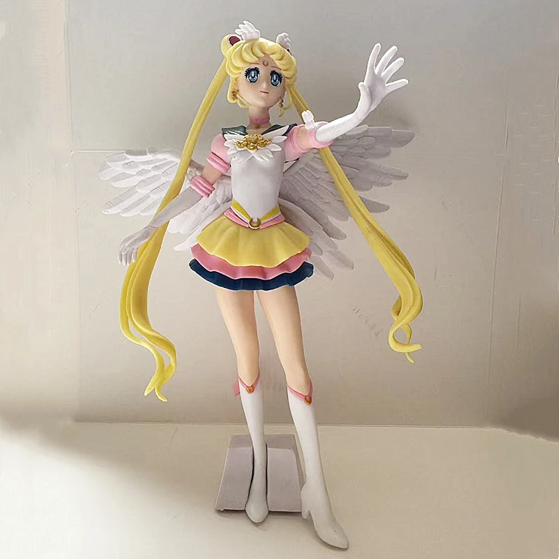 Sailor Moon Figur Anime Cartoon Jupiter Makoto Venus Minako Tsukino Kaninchen Puppe Spielzeug Kleine Prinzessin Kuchen Dekoration Ornamente