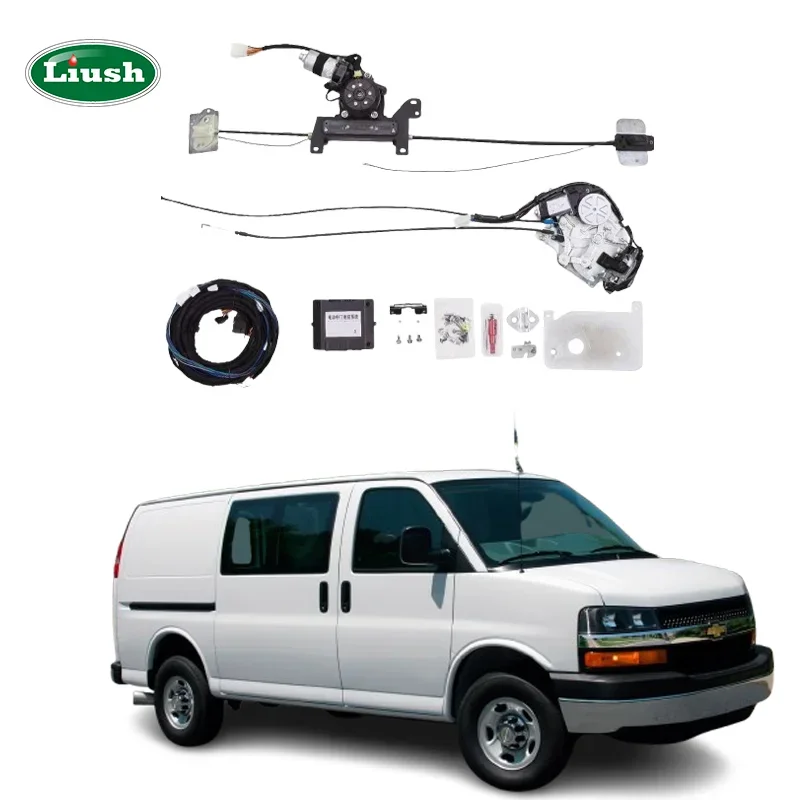 

Power Sliding Door Drive System Kit For Chevrolet Express Automatically Open Close Electric Middle Car Door For GMC Savana Van