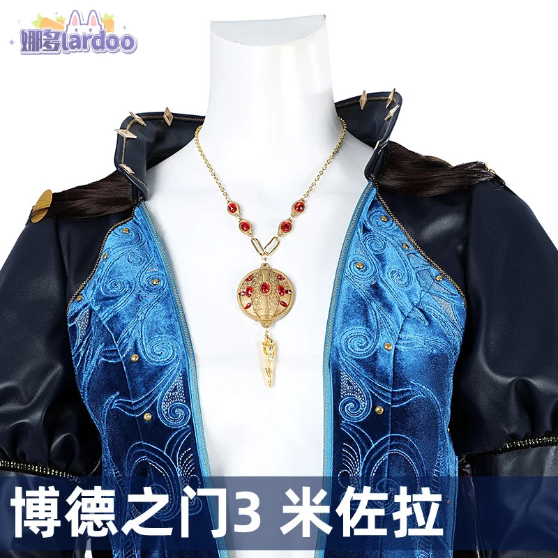 Baldur's Gate 3 Mizora Cosplay Fantasia Costume Disguise Adult Women Dress BG3 Role Play Outfit Female Halloween Carnival Suit