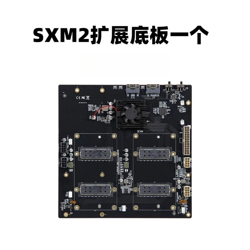 

V100 SXM2 Extended baseplate Dual SIM Pass-Through 300GNVLink Interconnect Aom-sxmv Simplified