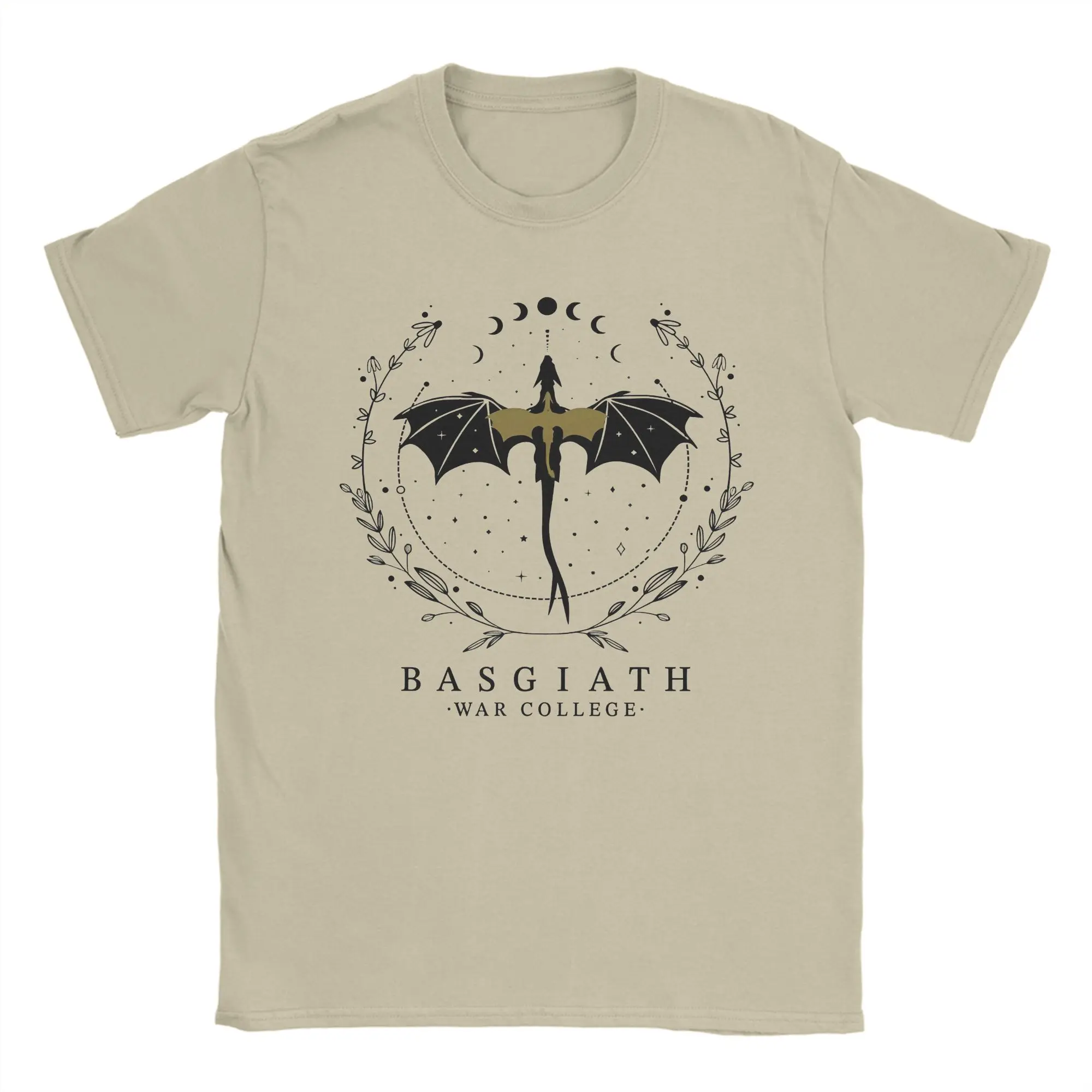 

Casual Basgiath War College Violet Sorrengail Tshirts For Men Women Crewneck Short Sleeve Top Tee Cotton Summer Clothes