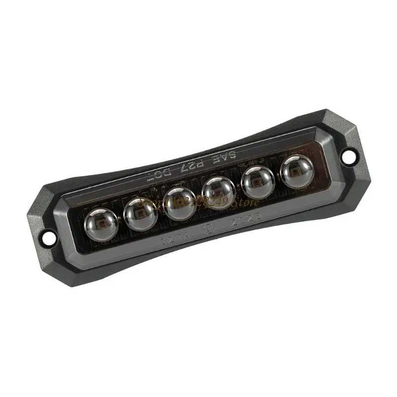 N5KD Bright LED Side Marker Light Clearance Lamp For Trailers Commercial Vehicles With Focused Beam Design And Easy Mounting