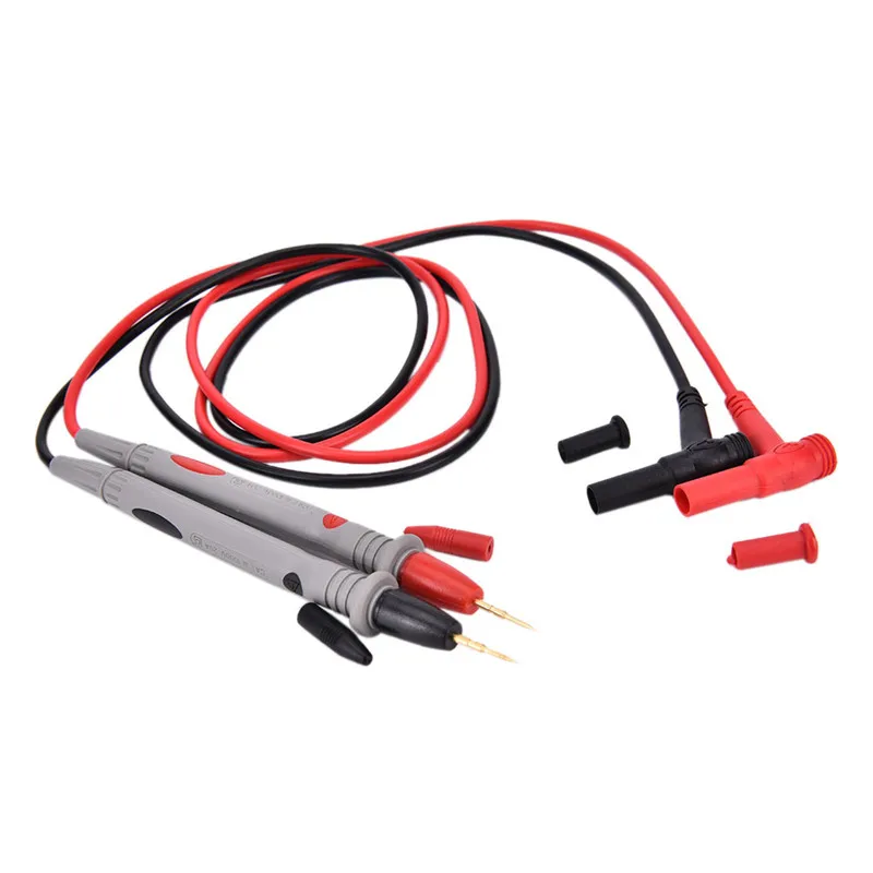 1000 V 20A Thin Tip Needle Multi Meter Test Probe Digital Multimeter Tester Red+Black