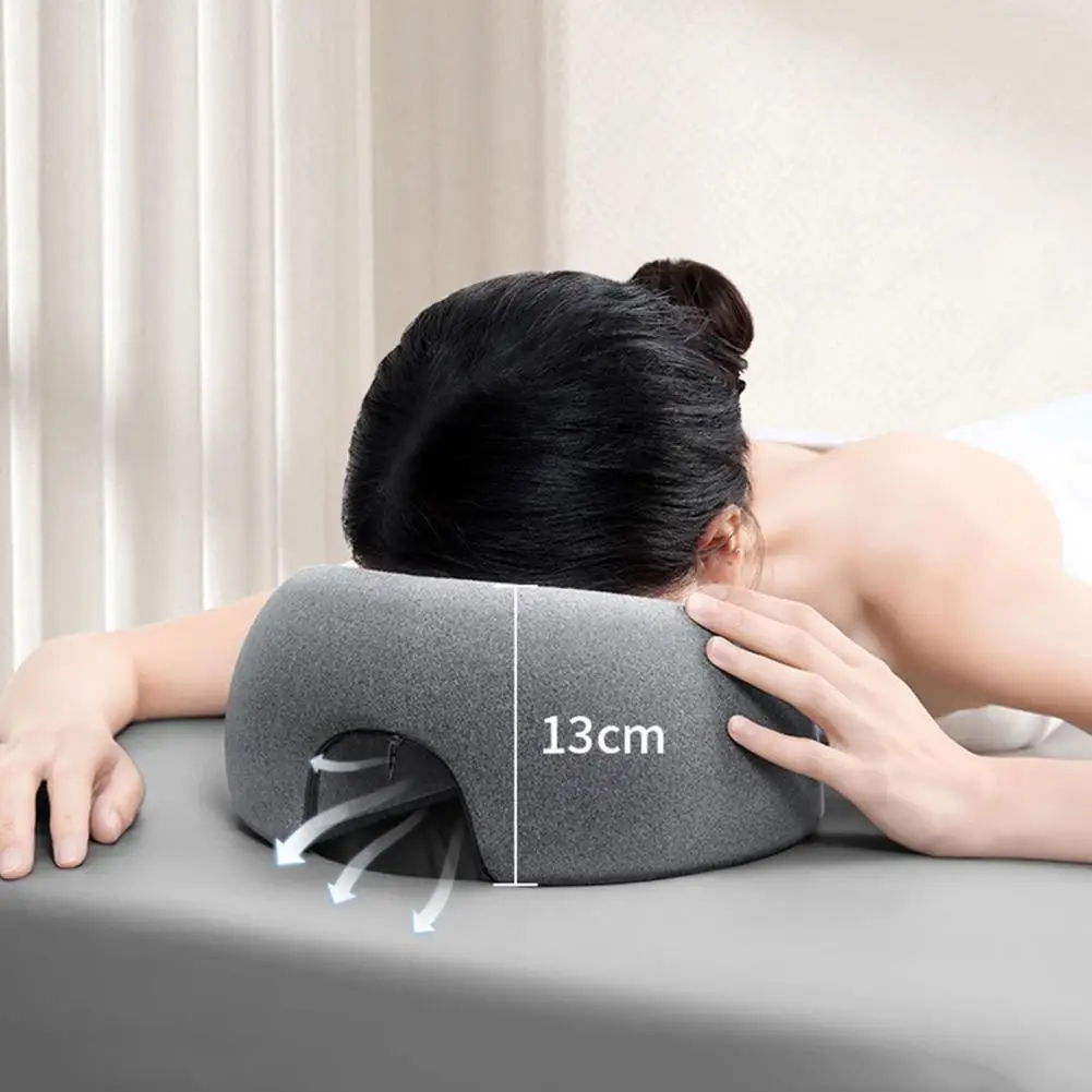 Recovery Face Down Pillow Ergonomic Face Down Pillow for Eye Surgery Recovery Comfort Support Home Massage Vitrectomy Recovery