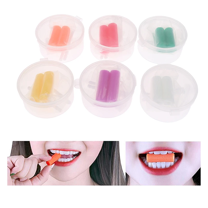 

12pcs Orthodontic Aligner Chewies Silicone Teeth Stick Bite Tooth Chew Aligners Invisable Braces Aligners with Box Dental Tools